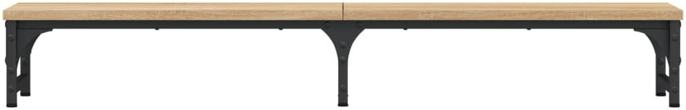 Borough Wharf Millers Monitor Stand Sonoma Oak 15.5cm H x 41.3cm W x 23cm D