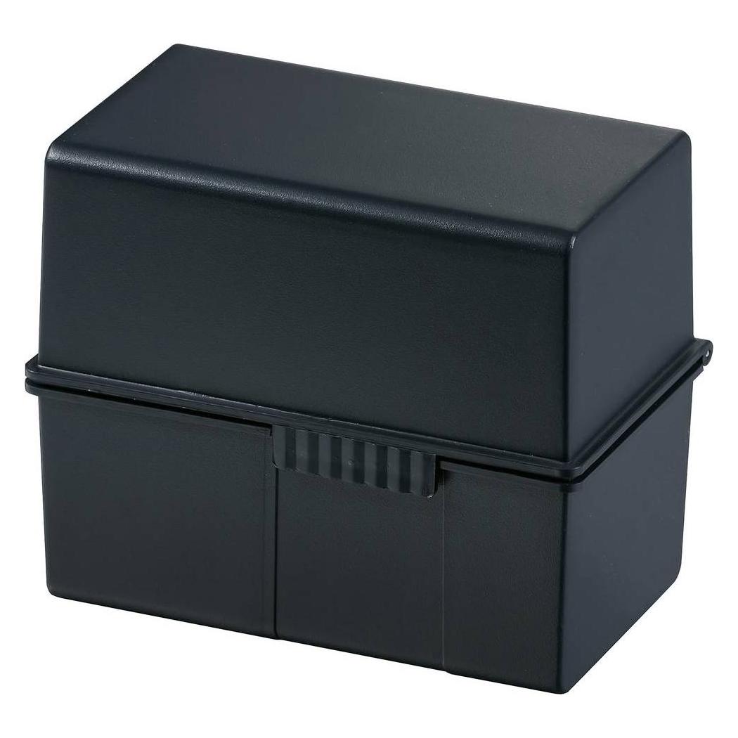 Han Karteibox Schwarz 976-K-13 max. Anzahl der Karten: 400 Karten DIN A6 quer (A6) (976-K-13)
