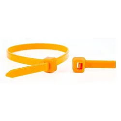 WKK 110126371 Kabelbinder Lösbarer Kabelbinder Kunststoff, Polyamid Orange 100 Stück(e)