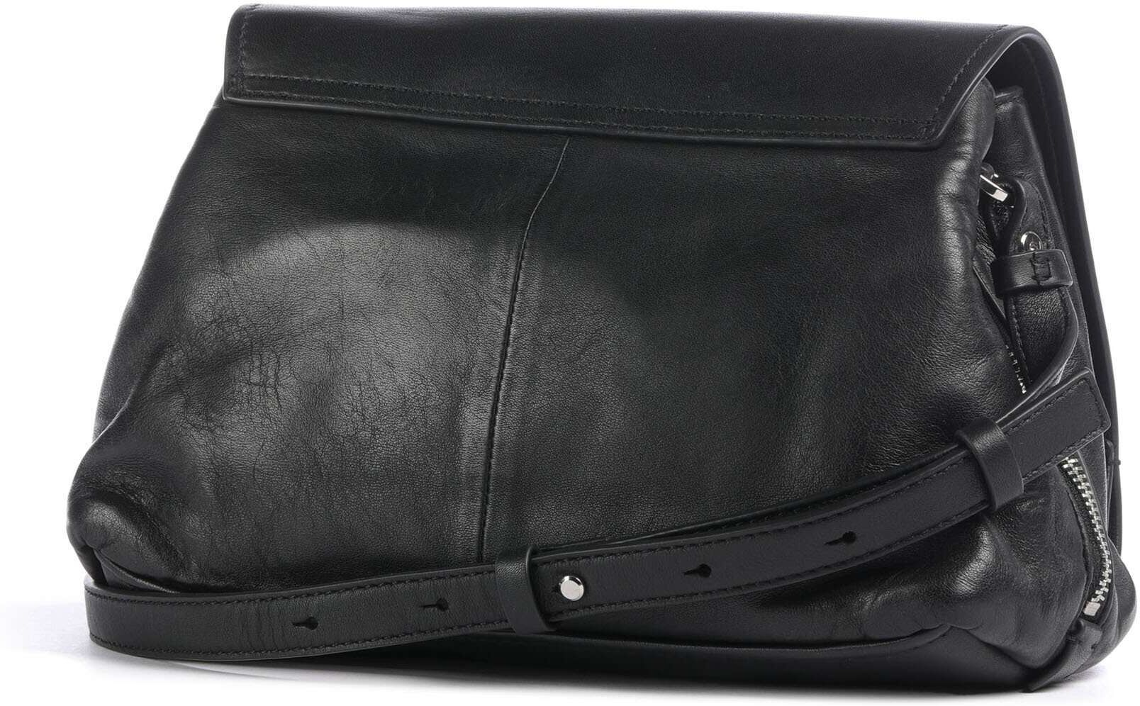 Liebeskind Hera Sheep Natural S Umhängetasche aus Leder, schwarz