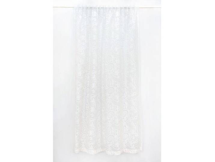 Mary rose Vorhang Nautilus Off-white Polyester B 135 cm Transparent