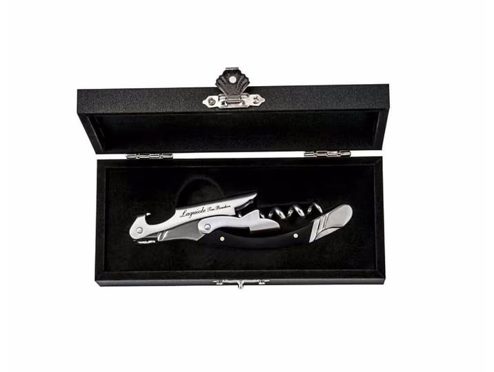 Laguiole Style de Vie Style de Vie Korkenzieher Ebenholz schwarz – Weinzubehör