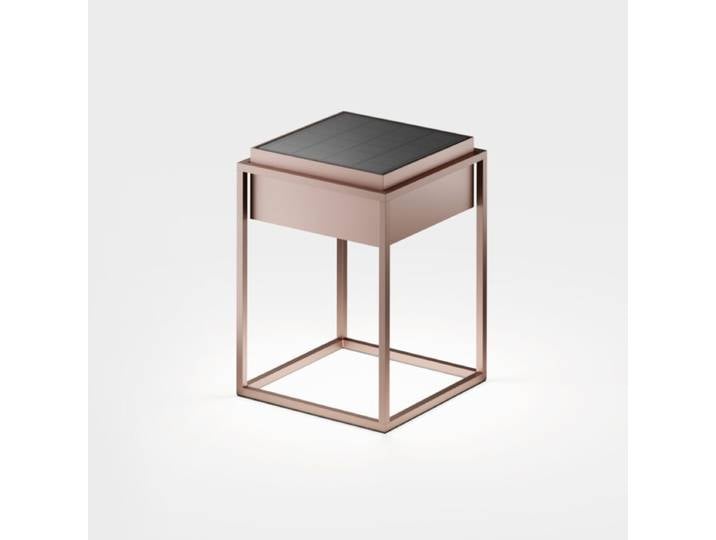 IP44.de Solar-Tischleuchte qua - bright bronze Minimalistisch, M