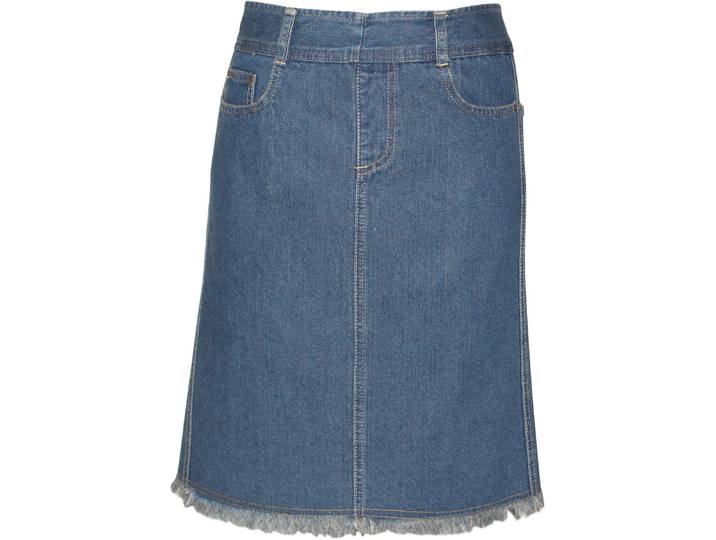 Kochschürze STUCO Denim , blau, B:54cm L:70cm, Materialmix, Schürzen, Kochschürze, in Jeans-Optik