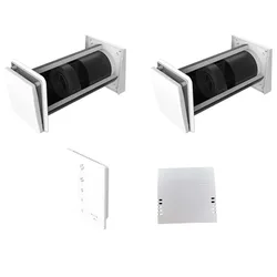 Inventer Office Lüftungs-Set 4in1 WSH ? für Büros ? Komplettlösung gesundes Raum...