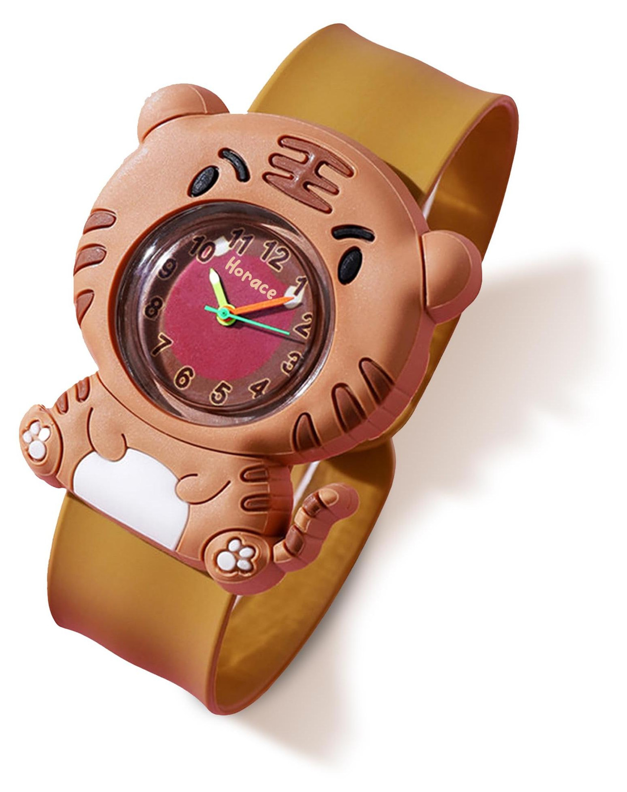 HORACE kinderhorloge met dieren voor jongens en meisjes, verstelbaar, diverse kleuren