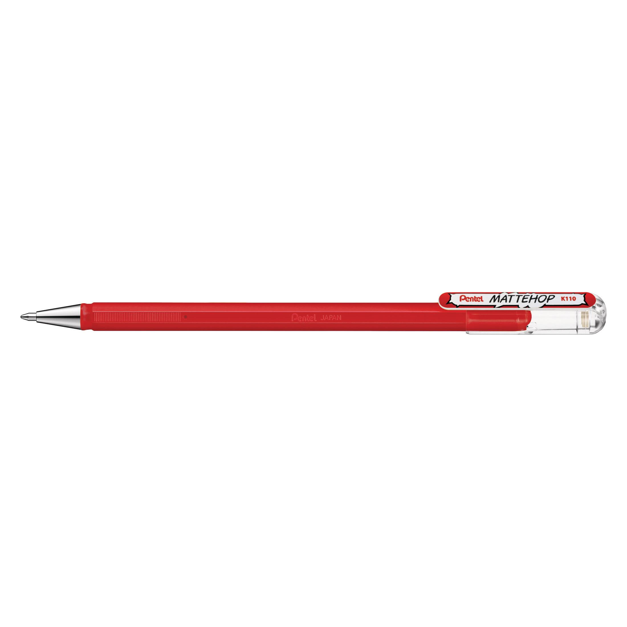 Pentel Gel-Tintenroller Mattehop (1x) (K110-VBX)