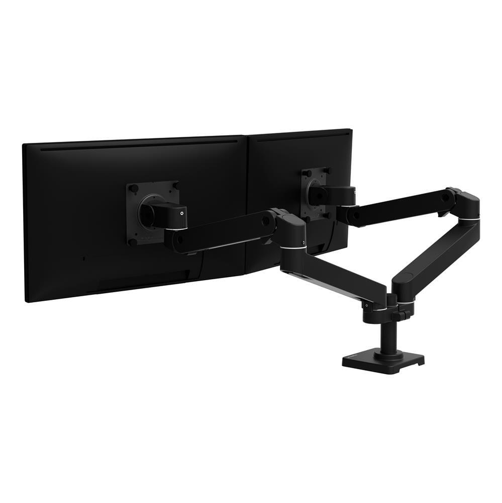 Ergotron LX Pro Monitor Tischhalterung - für 2 LCD-Displays - nebeneinander - Schwarz 45-686-292