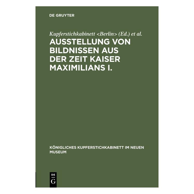 De Gruyter Ausstellung von Bildnissen aus der Zeit (Deutsch, 1908) (67774682)
