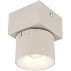 Globo, Deckenleuchte, ANBAUSTRAHLER 1X6W 480LM 3000K (RAE SANDFARBEN) (480 lm)