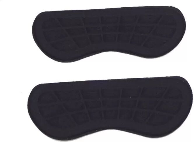 INF Rutschfeste Ferseneinlagen (2 Paar) - verhindern Reibung im Schuh und erhöhen den Tragekomfort Schwarz