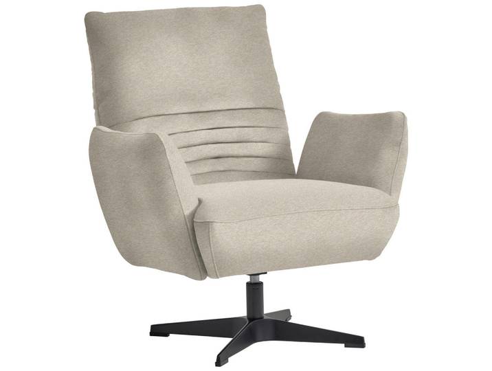 Dieter Knoll Sessel, Beige, Metall, 60x94x86 cm, Stoffauswahl, Wohnzimmer, Sessel, Sessel