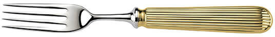 Arthur Price of England Titanic Gold Plated Table Fork