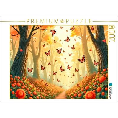 CALVENDO Puzzle Monarchfalter-Migration in Mexiko | 2000 Teile Lege-Größe 90x67cm Foto-Puzzle für glückliche Stunden