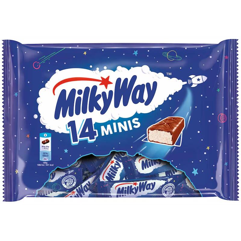 MilkyWay Minis Schokoriegel 464862