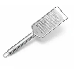 Professionelle mittelkörnige Edelstahlreibe 246 x 58 mm - Equipementpro