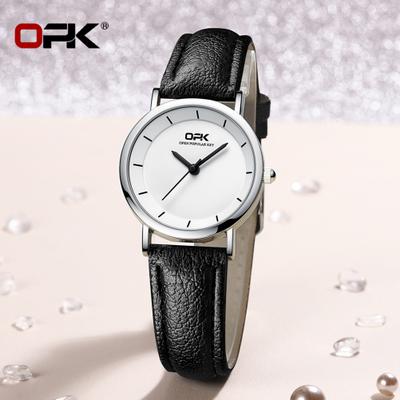 Fusion Finds Women's Quartz Watch Waterproof Minimalist Analog Dress Watch With Leather Strap c