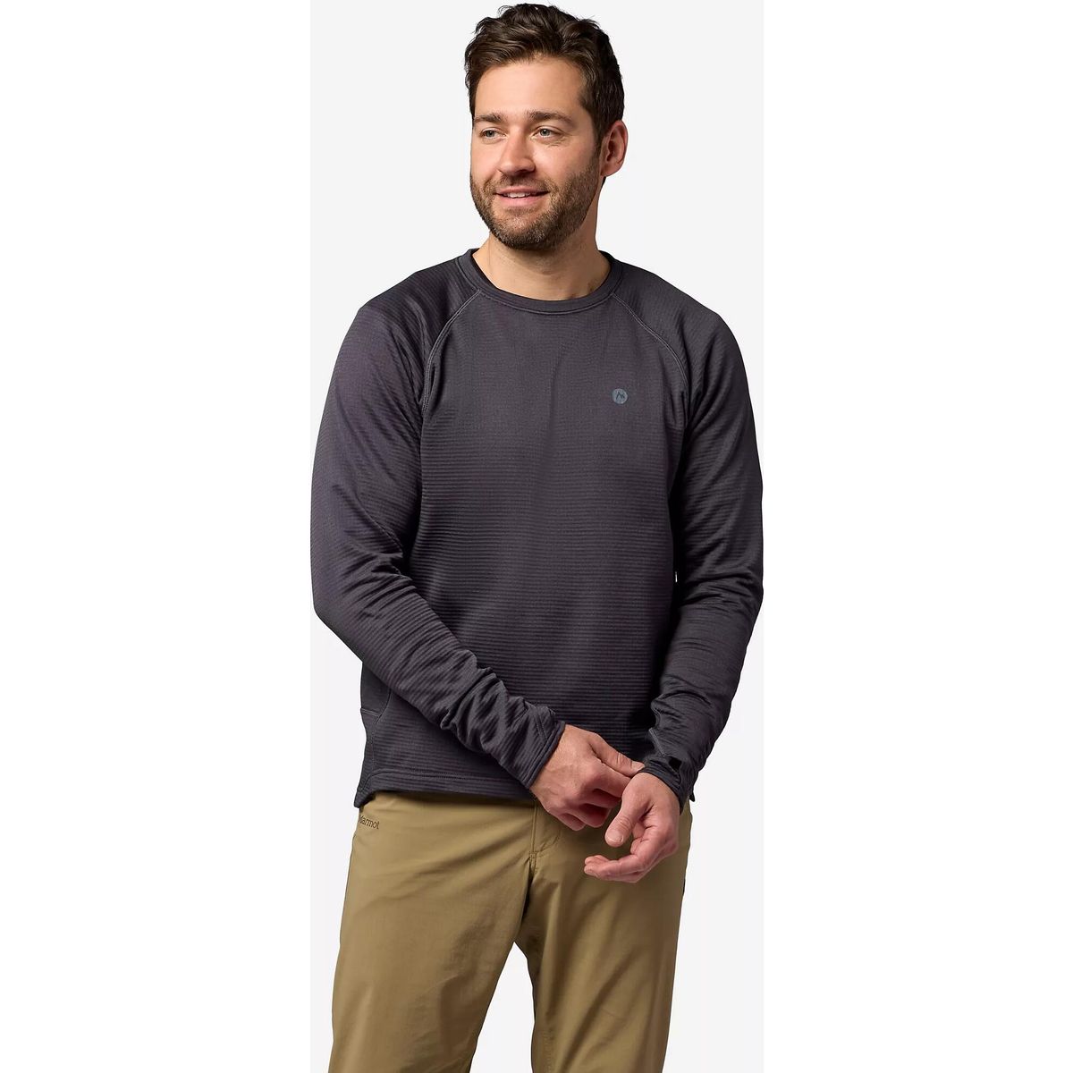 Marmot Dias Ridge Crew Long Sleeve blackened (42465) L M17066-42465-L