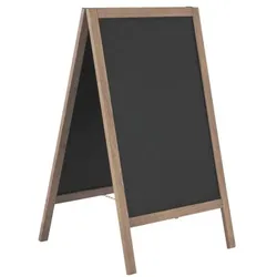 update displays Kundenstopper »Economy Outdoor - 460x680« braun, 54x95x51 cm