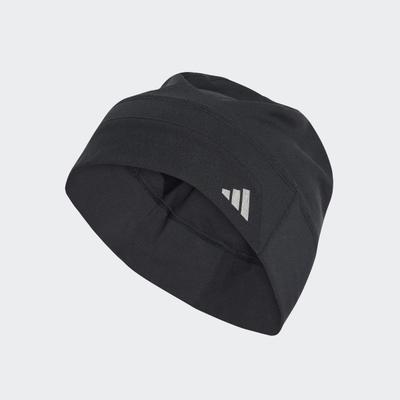 Baseball Cap ADIDAS PERFORMANCE "CLIMAWARM", Damen, schwarz (schwarz, reflective silber), Obermaterial: 79% Polyester, 21% Elasthan, Caps, mit climawarm Technologie, feuchtigkeitsableitende Fasern