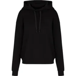 A|X Armani Exchange für Damen. XW000836AF13397UC001 Signature Sweatshirt schwarz (XL), Lässig, Viskose