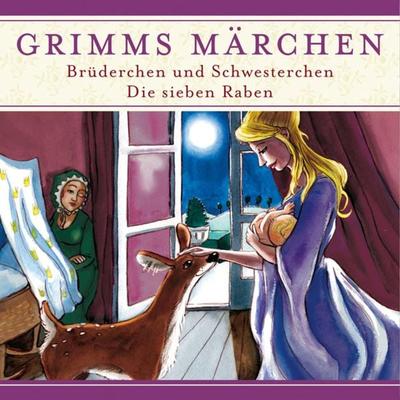 Grimms Märchen, Brüderchen und Schwesterchen/ Die sieben Raben - Evelyn Hardey, Audio, 4033694268896