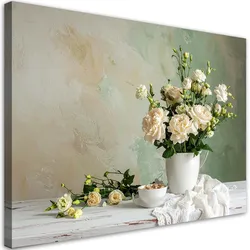 LEINWANDBILD Blumen 90x60cm