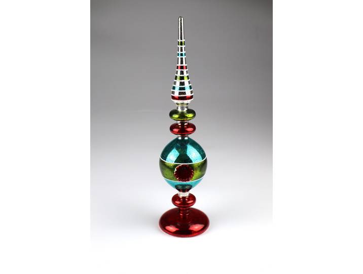 LED Dekoobjekt AM DESIGN Glas-Zapfen bunt , bunt (multicolor), H:35cm L:9cm, Leuchten, LED Dekoobjekt, 9x35 cm