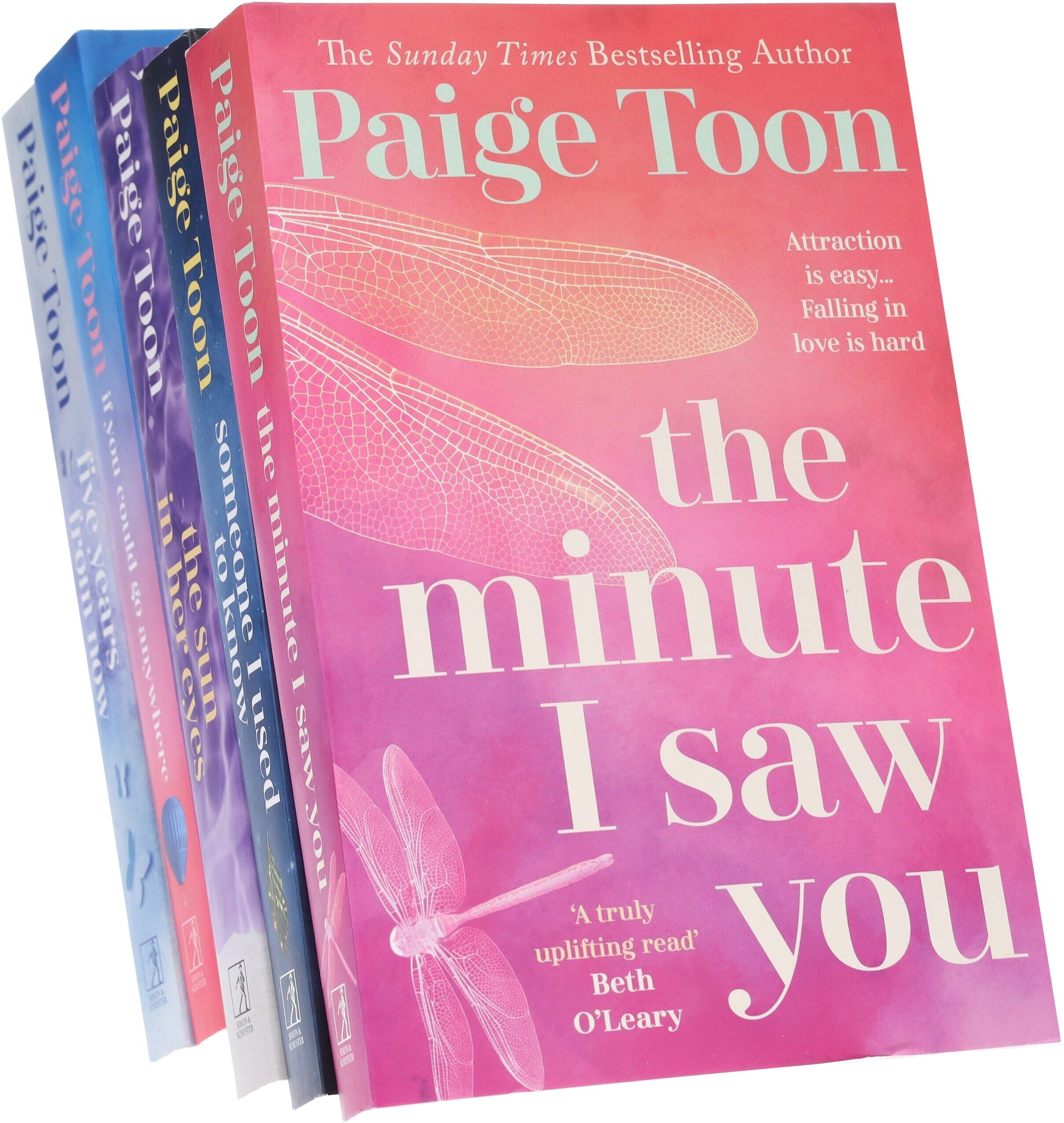 Paige Toon Collection 5 Books Set - Fiction - Paperback Simon & Schuster