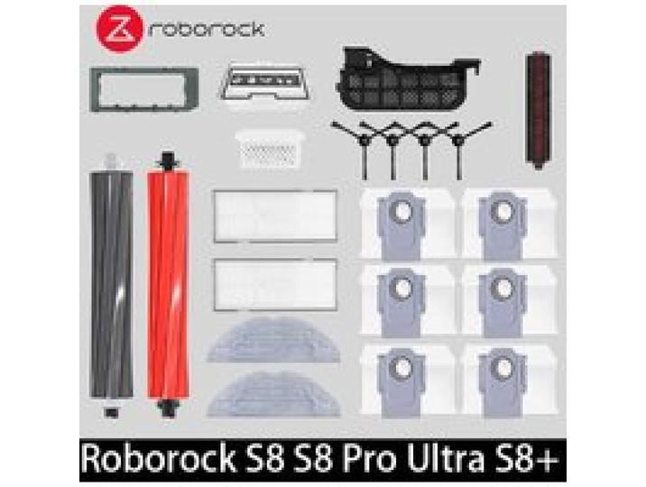 Roborock S8 S8 Pro Ultra S8+ Robotstofzuiger Reserveonderdelen Hoofdzijborstels Dweildoeken HEPA-filters Stofzakken Accessoires