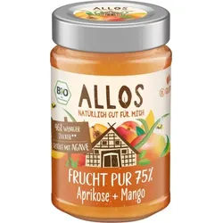 Allos Frucht Pur Aprikose + Mango bio 200g