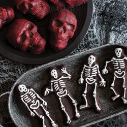 Backform Spooky Skeleton Cakelet - Halloween Skelett