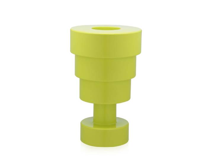 KARTELL vase CALICE (Vert - Technopolymère thermoplastique coloré dans la masse)