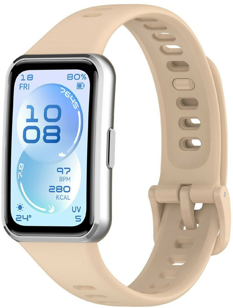 Huawei Band 11 / 11 Pro EIDERWOOD Silikone Urrem - Beige