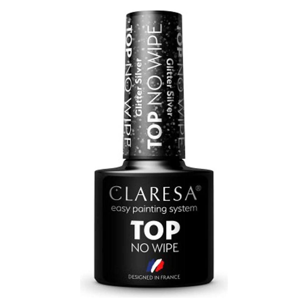 Claresa Top Shine No Wipe (Glitter, Silver) (44150967)