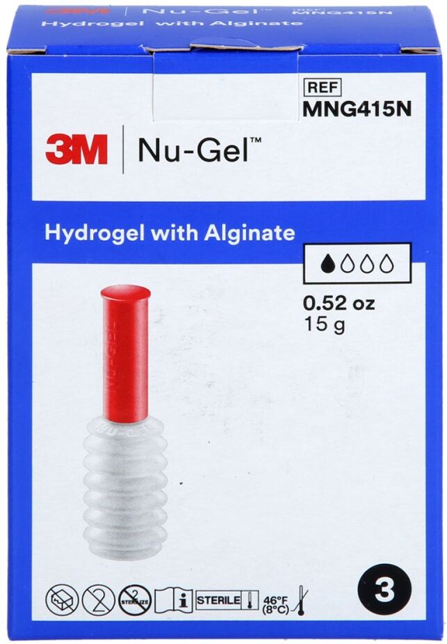 Nu Gel Hydrogel Mng415n 3X15g
