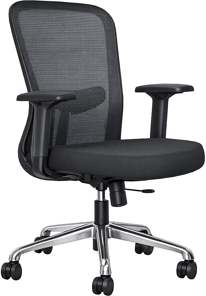 kaiserkraft Bürostuhl Thrill Mesh Plus, mit Netzrückenlehne, schwarz