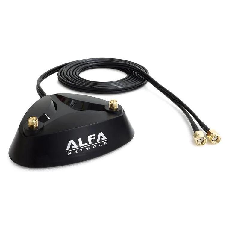 Alfa Network Alfa Dual Antenna Magnetic Base ARS-AS02T (WLAN) (ARS-AS02T)