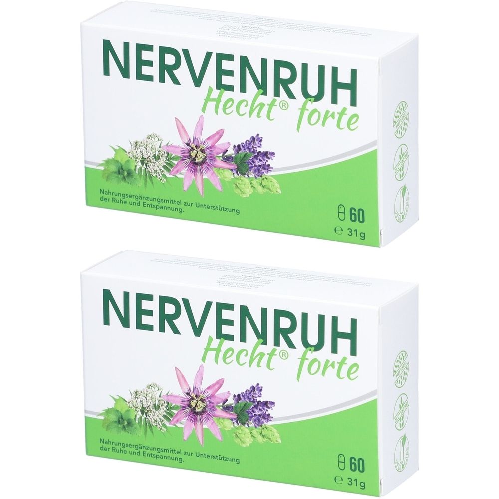 Nervenruh Hecht forte Kapseln 2x 2x60 St