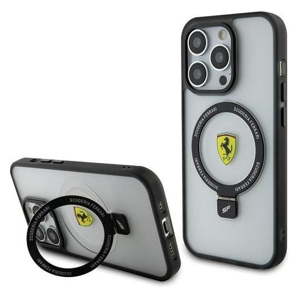 Ferrari FEHMP15LUSCAH iPhone 15 Pro 6.1" transparent hardcase Ring Stand 2023 Collection MagSafe (Apple iPhone 15 Pro) (FER000609-0)