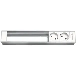 Kindermann, Steckdosenleiste, CablePort Module Panel for 6 Plates