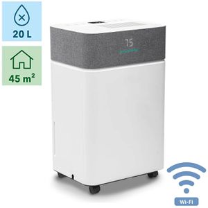Trotec Luftentfeuchter TTK 63 E WiFi, elektrisch, 20 Liter in 24 Stunden, App-fähig, Tank 4,5 Liter, bis 110 m³