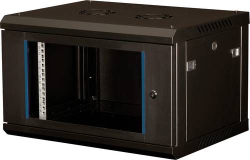 Value 26.99.0823 19 Zoll 19 Zoll Wandgehäuse 6 HE Schwarz
