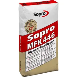 Sopro Bauchemie MFK 446 Marmor Flexkleber Weiß 25 kg Sack Weiß
