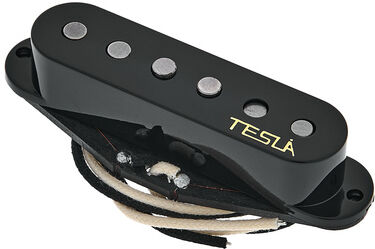 Tesla Time Machine 60's Neck BK Black