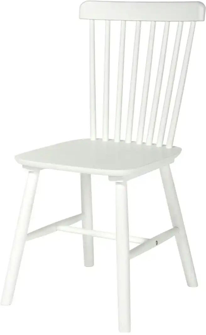 Höffner Stuhl  Germain ¦ weiß ¦ Maße (cm): B: 46 H: 90 T: 48.0