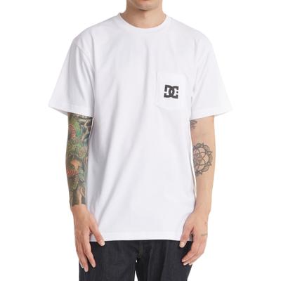 T-Shirt DC SHOES "DC Star", Herren, Gr. XS, weiß, Obermaterial: 100% Baumwolle., Shirts T-Shirt
