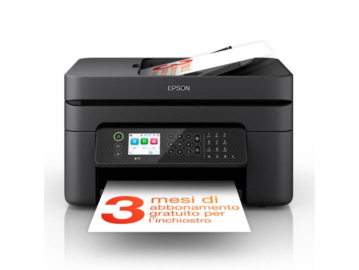 Epson WorkForce WF-2950DWF, Jet d'encre, Impression couleur, 5760 x 1440 DPI, Copie couleur, A4, Noir C11CK62402