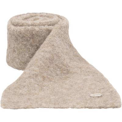 Strickschal CHILLOUTS "Graham Scarf", Damen, beige, Feinstrick, Materialmix, unifarben, Modetücher, mit optimalem Tragekomfort