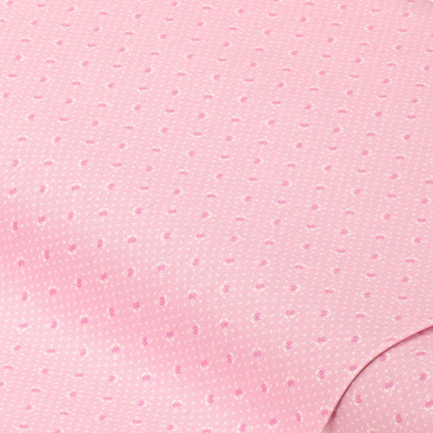 Baumwoll-Trachtenstoff "Mini-Design", vintage-rosé